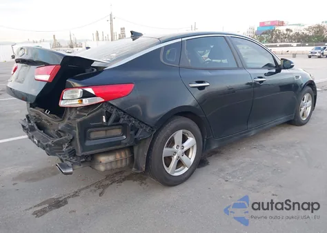 2016 Kia Optima Lx from USA, damaged, VIN 5XXGT4L39GG036054